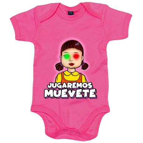 Body bebé parodia del calamar frase jugaremos muevete luz verde luz roja