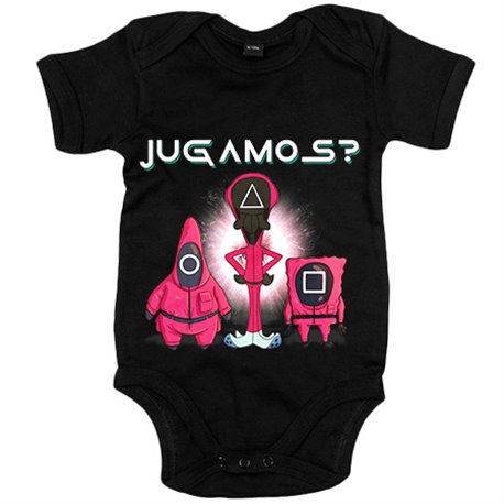 Body bebé parodia divertida del calamar jugamos crossover con dibujos