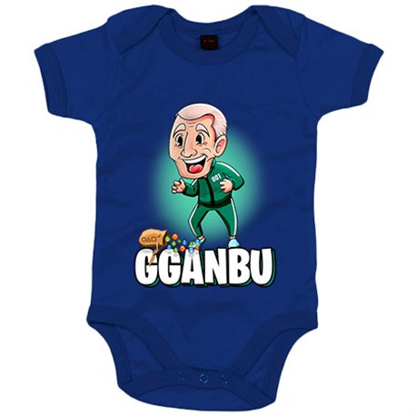 Body bebé parodia gganbu del juego de las canicas del calamar