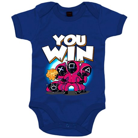 Body bebé tu ganas el juego you win parodia del calamar