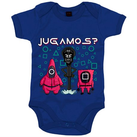 Body bebé parodia divertida del calamar crossover con el lider enmascarado jugamos