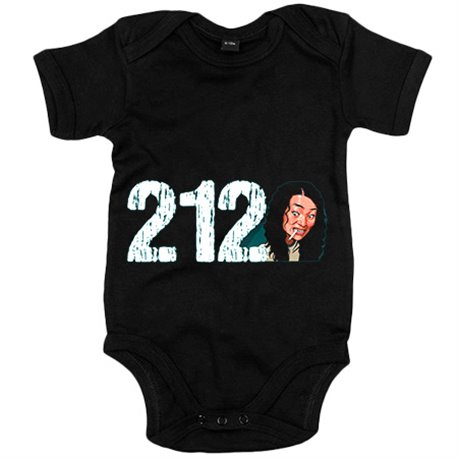 Body bebé parodia del calamar jugadora número 212 ilustración personaje