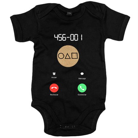 Body bebé parodia del calamar llamada para jugar