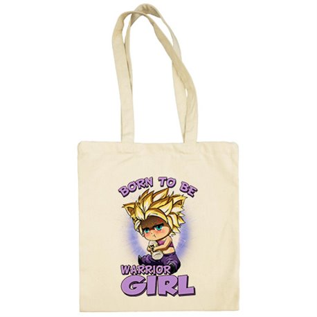 Bolsa de tela nacida para ser super guerrera