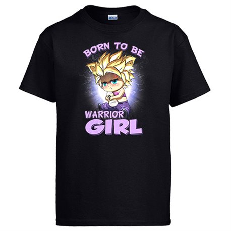 Camiseta nacida para ser super guerrera