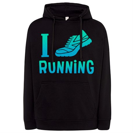 Sudadera I Love Running para runners