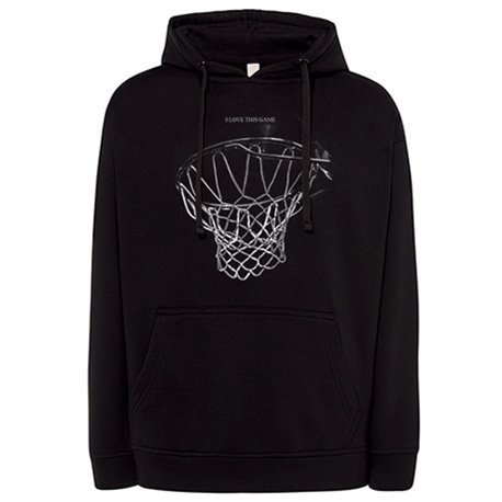 Sudadera I Love This Game canasta baloncesto jugones