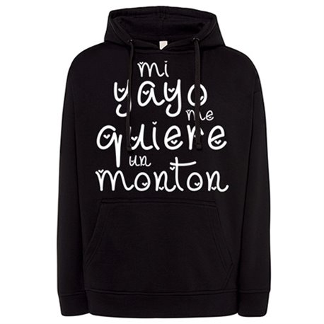 Sudadera Mi yayo me quiere un montón