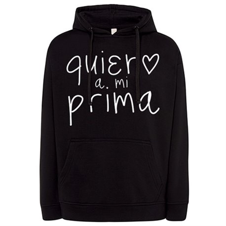 Sudadera Quiero a mi prima