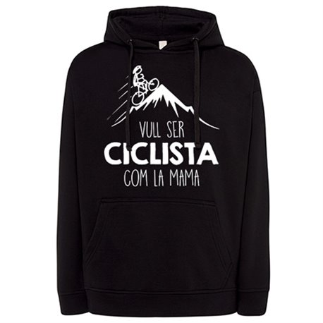 Sudadera Vull ser ciclista com la mama