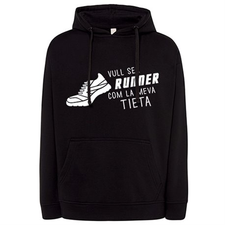 Sudadera Vull ser Runner com la meva tieta
