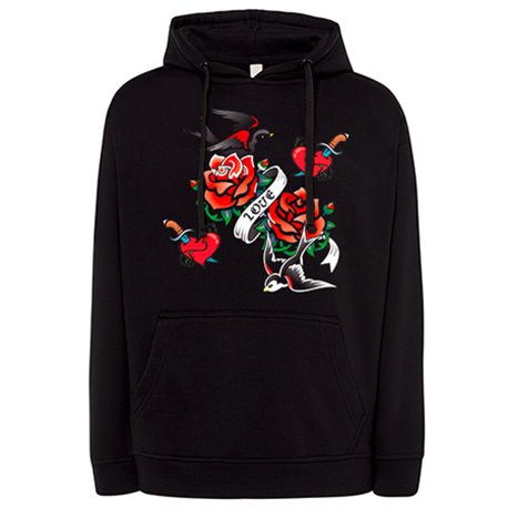 Sudadera amor molón rockero cañero personalizable con nombre