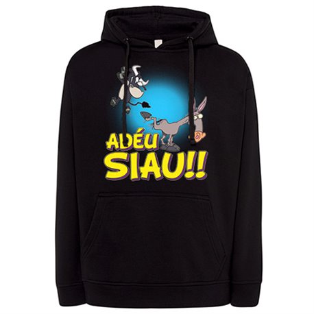 Sudadera Burru català adèu siau