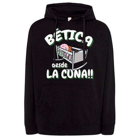 Sudadera Bética fútbol desde la cuna para aficionado al fútbol