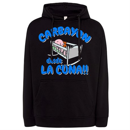 Sudadera Carbayón desde la cuna para aficionado al fútbol