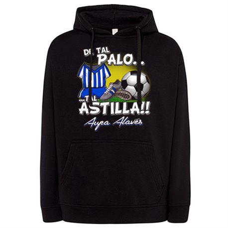 Sudadera de tal palo tal astilla de Alaves para aficionado al fútbol