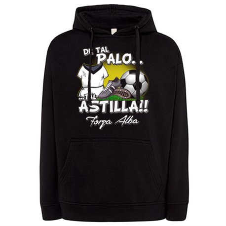 Sudadera de tal palo tal astilla de Albacete para aficionado al fútbol