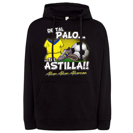 Sudadera de tal palo tal astilla de Alcorcón para aficionado al fútbol