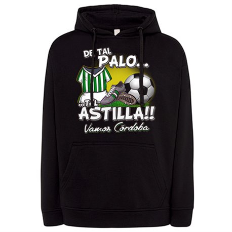Sudadera de tal palo tal astilla de Córdoba fútbol para aficionado al fútbol