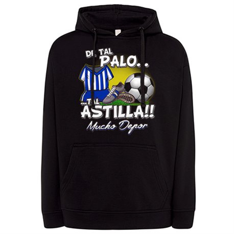 Sudadera de tal palo tal astilla de Depor para aficionado al fútbol