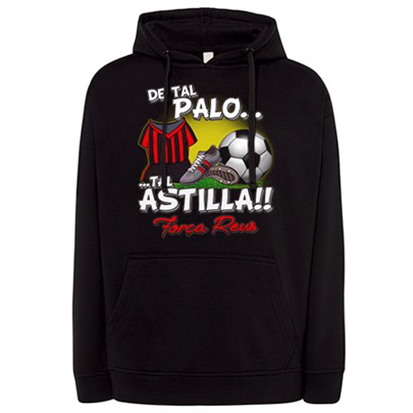 Sudadera de tal palo tal astilla de Reus para aficionado al fútbol
