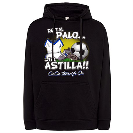 Sudadera de tal palo tal astilla de Tenerife para aficionado al fútbol