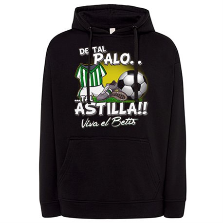 Sudadera de tal palo tal astilla para bético aficionado al fútbol