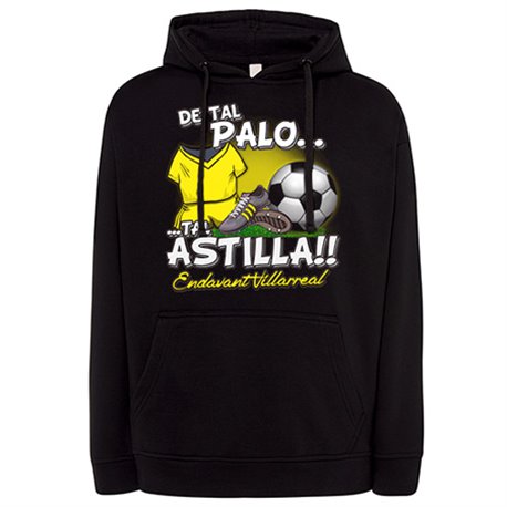 Sudadera De tal palo tal astilla para hijos y padres aficionados al fútbol de Villarreal
