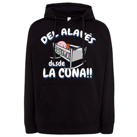Sudadera del Alavés desde la cuna para aficionado al fútbol