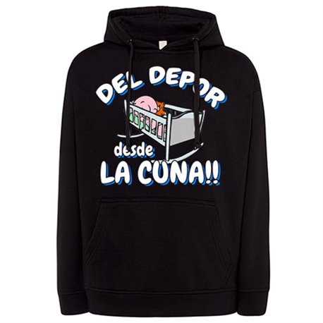 Sudadera del Depor desde la cuna para aficionado al fútbol