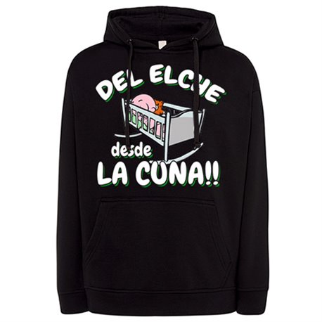 Sudadera del Elche desde la cuna para aficionado al fútbol