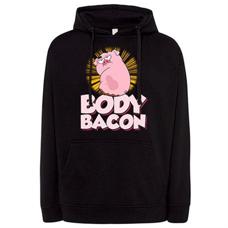 Sudadera divertido body bacon