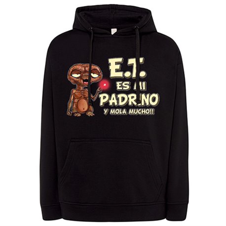 Sudadera E.T. este es mi padrino y mola mucho parodia friki extraterrestre
