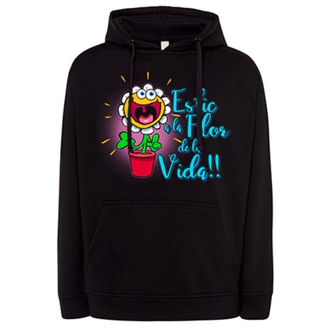 Sudadera Estic a la flor de la vida
