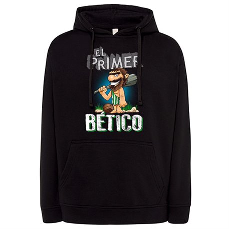 Sudadera frase el primer bético para hincha de su equipo de fútbol