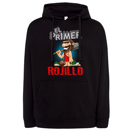 Sudadera frase el primer rojillo para hincha de su equipo de fútbol