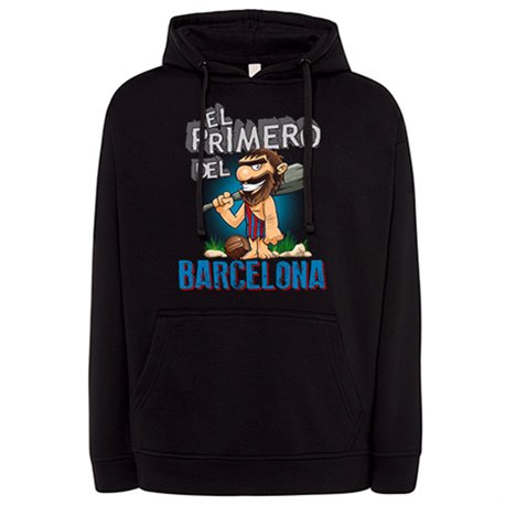 Sudadera frase el primero del Barcelona para hincha de su equipo de fútbol
