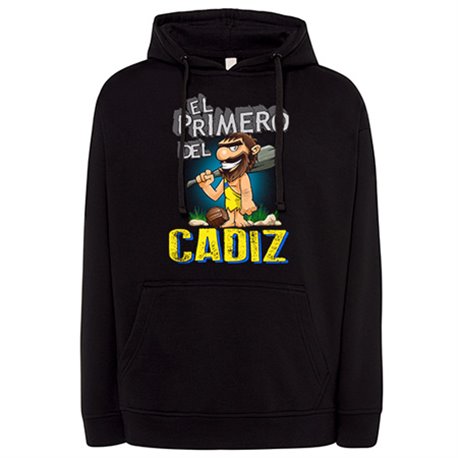 Sudadera frase el primero del Cádiz para hincha de su equipo de fútbol
