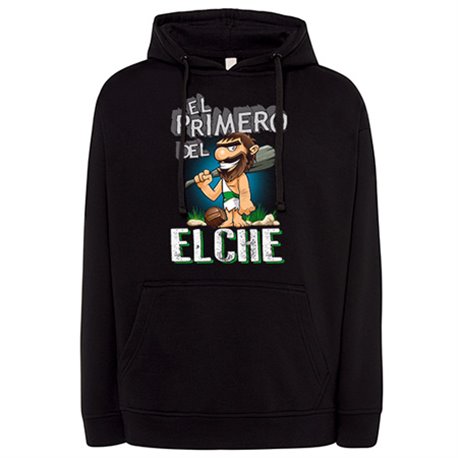 Sudadera frase el primero del Elche para hincha de su equipo de fútbol