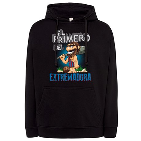 Sudadera frase el primero del Extremadura para hincha de su equipo de fútbol