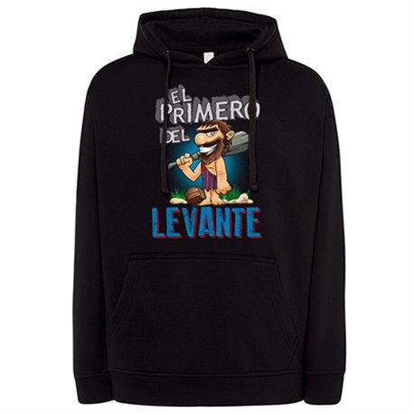 Sudadera frase el primero del Levante para hincha de su equipo de fútbol