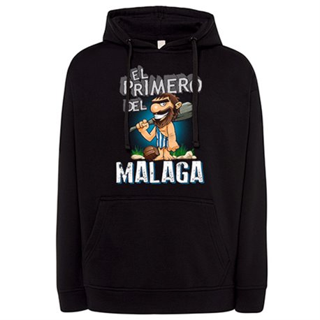 Sudadera frase el primero del Málaga para hincha de su equipo de fútbol