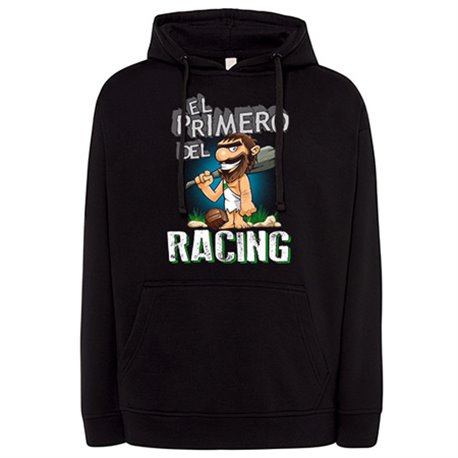 Sudadera frase el primero del Racing para hincha de su equipo de fútbol
