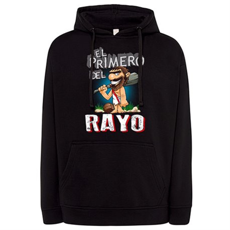 Sudadera frase el primero del Rayo para hincha de su equipo de fútbol