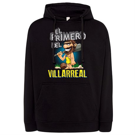 Sudadera frase el primero del Villarreal para hincha de su equipo de fútbol