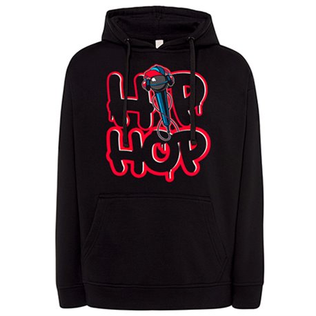 Sudadera Hip Hop micrófono