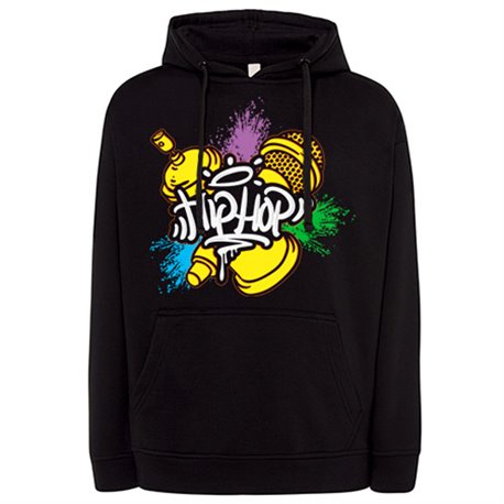 Sudadera Hip Hop rimas y graffiti