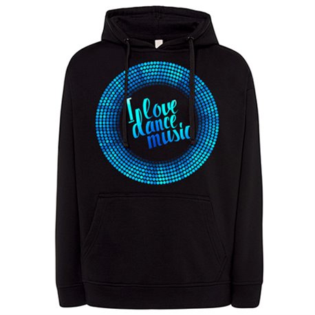 Sudadera I Love Dance Music Disco
