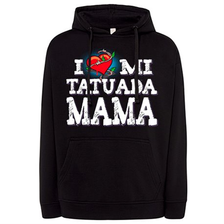 Sudadera I Love mi mamá tatuada
