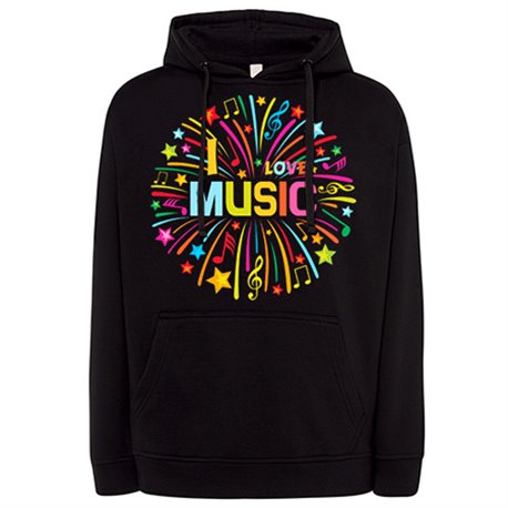 Sudadera I Love Music Party